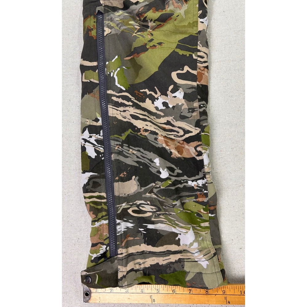 Under Armour Storm ColdGear Camo Hunting Bibs Men's Medium Forest Winter Season - Picture 4 of 9